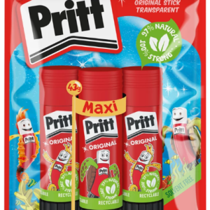 Pritt Glue Stick 43G (3 Pack)