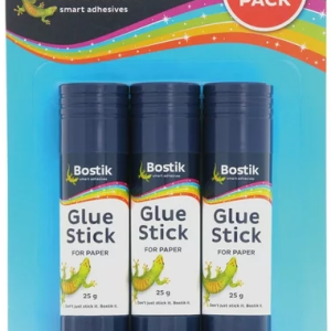 Bostik 25G Glue Stick (3 Pack)