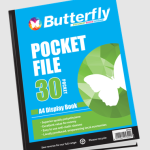 Butterfly 30 Pocket File