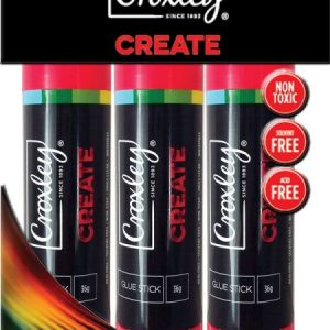 Croxley Create 36G Glue Stick (3 Pack)