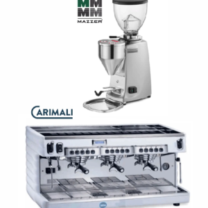 Carimali Bubble Coffee Machine & Mazzer Grinder Combo