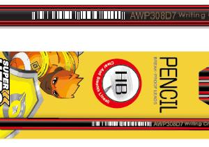 M&G HB pencil with eraser sharpener 308D7