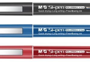 M&G liquid roller pen black 0.7mm 41872