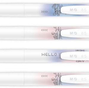 M&G gel pen blue 0.5mm AGPK2672
