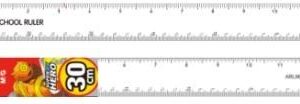 M&G clear ruler 30cm 960G4
