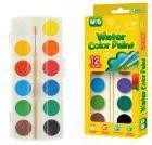 M&G watercolors paint 12s basic N6586