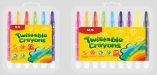 M&G twistable crayon 12 colors 4332